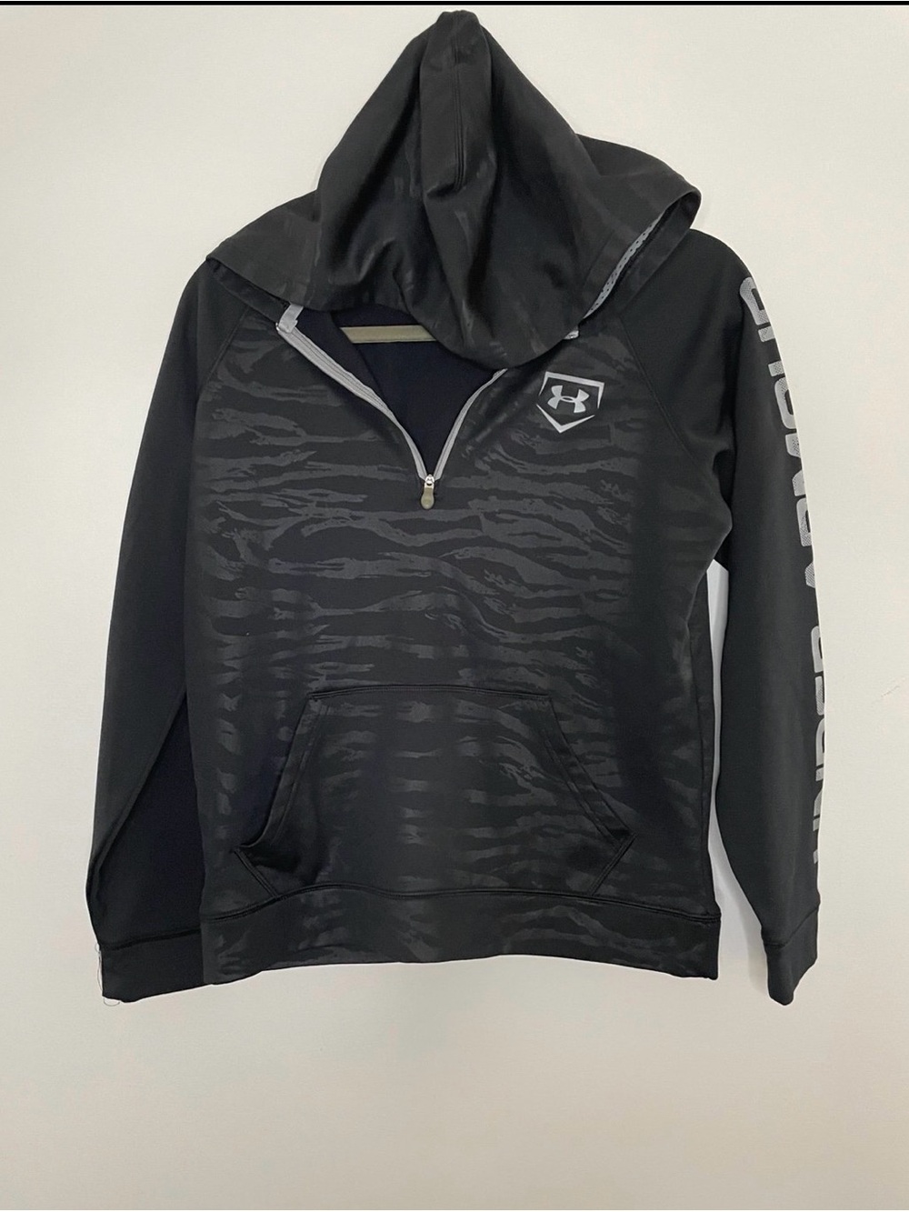 Under Armour Black Hooded Pullover